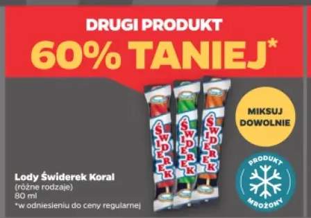 Lody Świderek Koral
