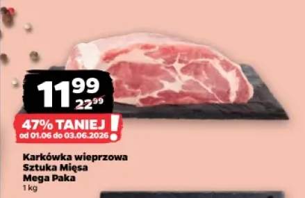 Karkówka wieprzowa Sztuka Mięsa Mega Paka