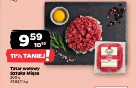 Tatar wołowy Sztuka Mięsa