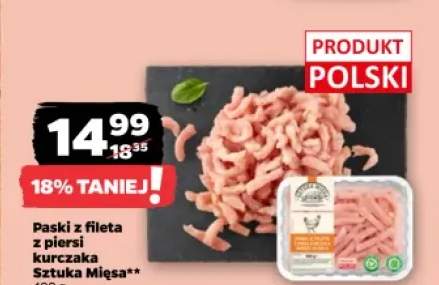 Paski z fileta z piersi kurczaka Sztuka Mięsa