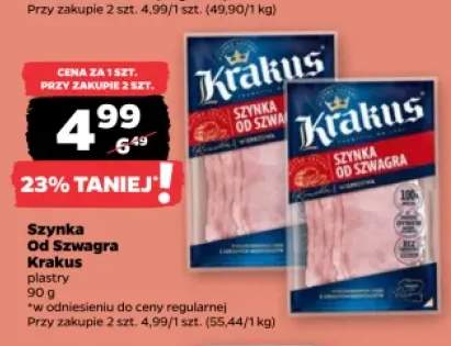 Szynka Od Szwagra Krakus plastry