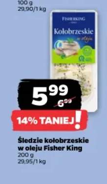 Śledzie kołobrzeskie w oleju Fisher King