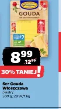 Ser Gouda Włoszczowa plastry