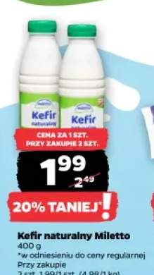 Kefir naturalny Miletto