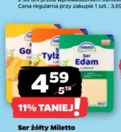 Ser żółty Gouda Miletto plastry