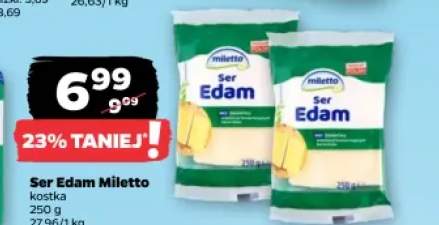 Ser Edam Miletto kostka