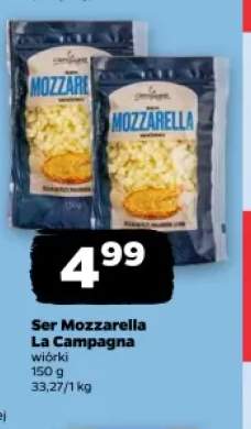 Ser Mozzarella La Campagna wiórki