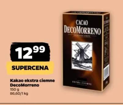 Kakao ekstra ciemne DecoMorreno