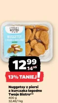 Nuggetsy z piersi z kurczaka łagodne Twoje Bistro