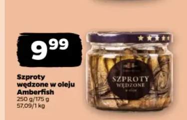 Szproty wędzone w oleju Amberfish