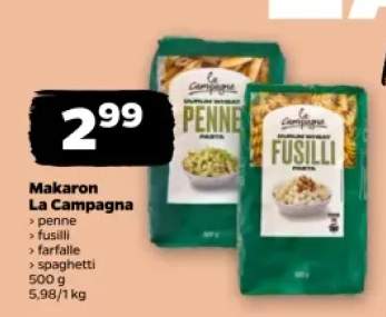 Makaron La Campagna farfalle