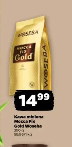 Kawa mielona Woseba Mocca Fix Gold