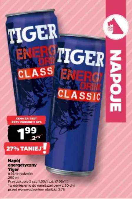Napój energetyczny Tiger Classic