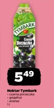 Nektar czarna porzeczka Tymbark