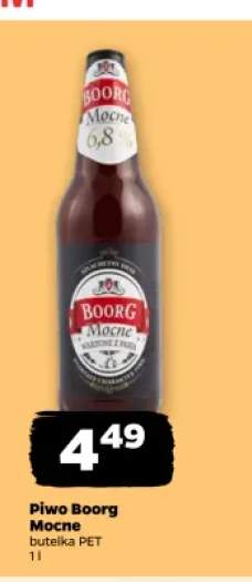 Piwo Boorg Mocne