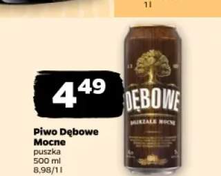 Piwo Dębowe Mocne