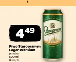 Piwo Staropramen Lager Premium