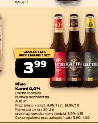 Piwo bezalkoholowe Karmi 0,0%