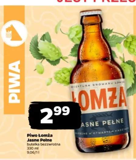 Piwo Łomża Jasne Pełne