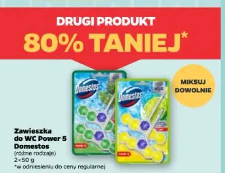 Zawieszka do WC Power 5 Domestos Pine
