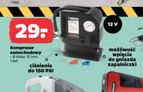 Kompresor samochodowy 12V 150 PSI