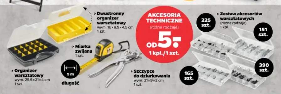 Zestaw akcesoriów warsztatowych TECHLINER