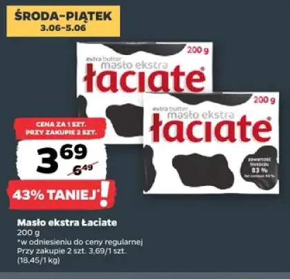 Masło ekstra Łaciate