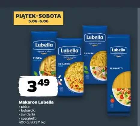 Makaron Lubella pióra