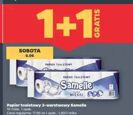 Papier toaletowy 3-warstwowy Samelle