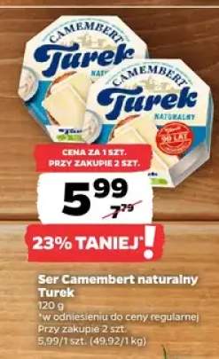 Ser Camembert naturalny Turek