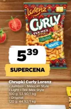 Chrupki Curly Lorenz Jumbos