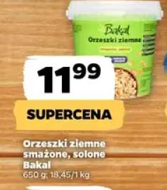 Orzeszki ziemne smażone solone Bakal