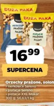 Orzechy prażone solone nerkowce Sereno