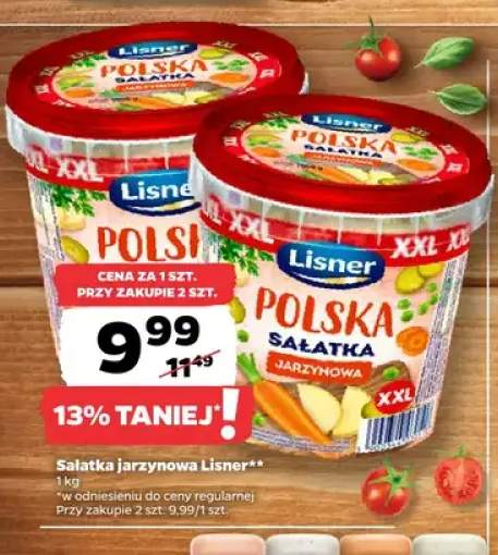Sałatka jarzynowa Lisner XXL