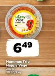 Hummus Trio Happy Vege