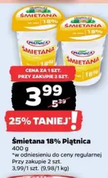 Śmietana 18% Piątnica