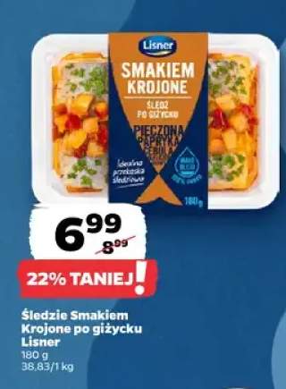 Śledzie Smakiem Krojone po giżycku Lisner