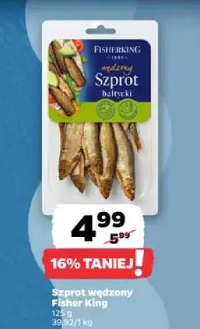 Szprot wędzony Fisher King
