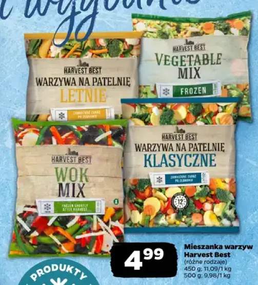 Warzywa na patelnię klasyczne Harvest Best