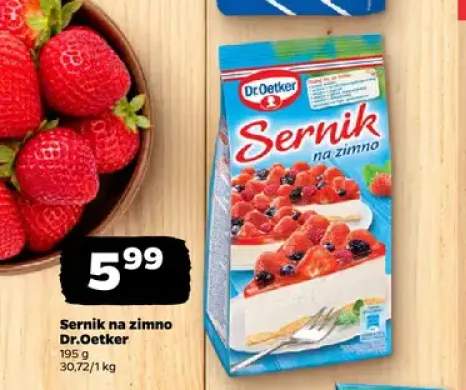 Sernik na zimno Dr.Oetker