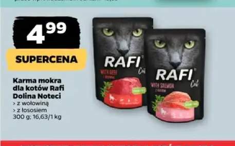 Karma mokra dla kotów Rafi Dolina Noteci z łososiem