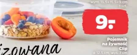 Pojemnik na żywność Clip śr. 12,5cm wys. 7cm 750ml