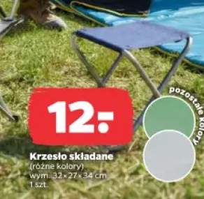 Krzesło składane wym. 32x27x34cm