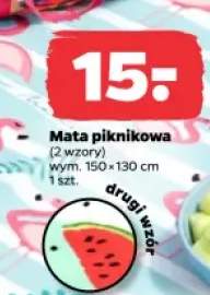 Mata piknikowa 150x130cm