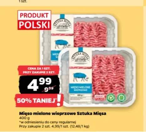 Mięso mielone wieprzowe Sztuka Mięsa