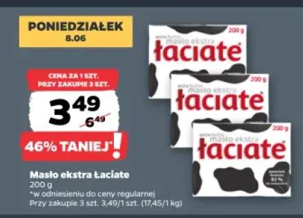 Masło ekstra Łaciate