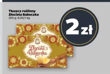 Tłuszcz roślinny Złocista Babeczka