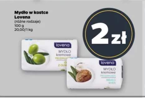 Mydło w kostce Lovena z oliwą