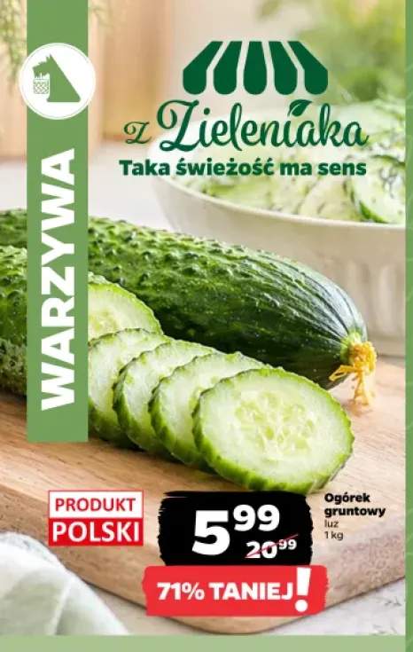 Ogórek gruntowy luz