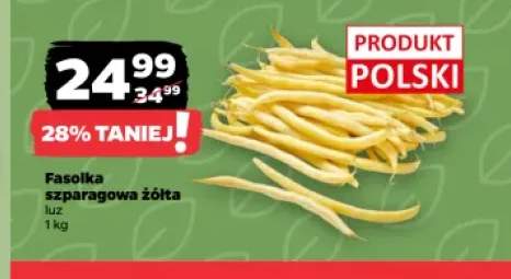 Fasolka szparagowa żółta luz